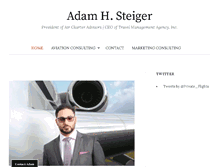 Tablet Screenshot of adamsteiger.com